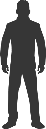 Силуэт мотоциклиста