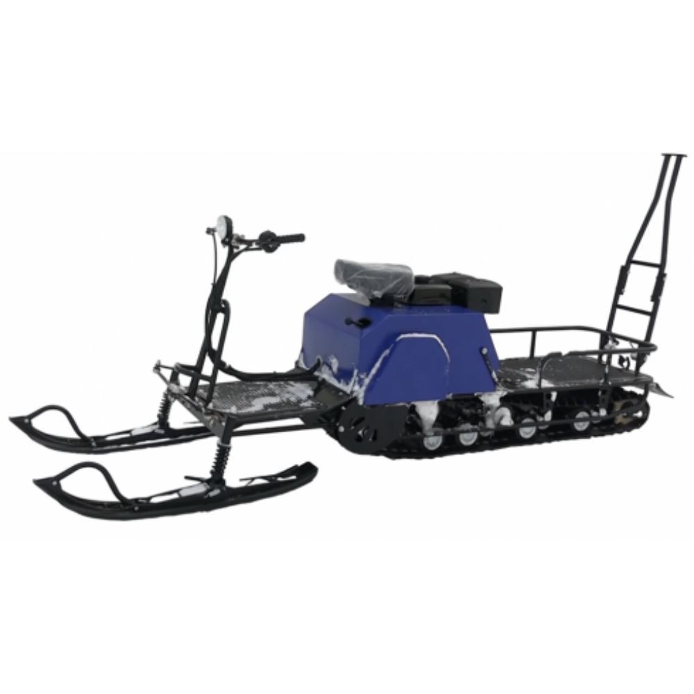 Мотобуксировщик с лыжным модулем Ижтехмаж ЛИДЕР-3-4Т-15АП 16 л.с. LONG (4 тележ) SPORT С РЕВЕРСОМ