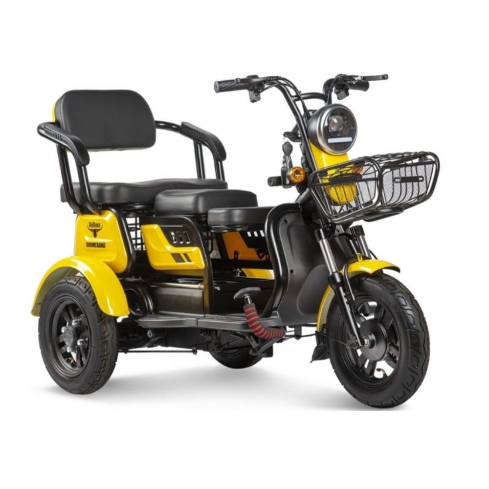 Купить трицикл Rutrike Бумеранг 650W 48V  двухместный без АКБ
