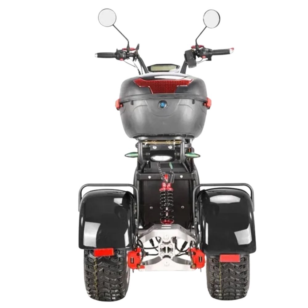 Электроскутер White Siberia PRO Trike Ikra 5000W