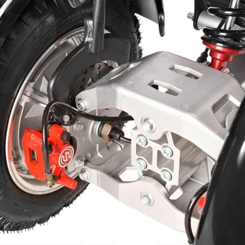 Электроскутер White Siberia PRO Trike Ikra 5000W