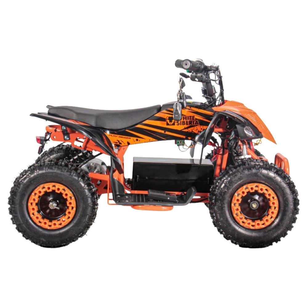 Детский электроквадроцикл White Siberia SNEG LETO R