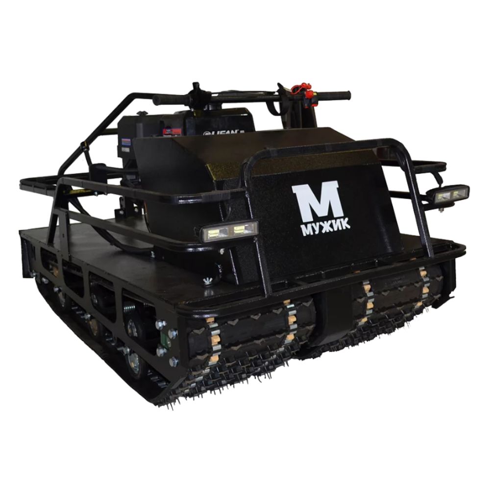 Мотобуксировщик Мужик двух-гусеничный М760 15 л.с.
