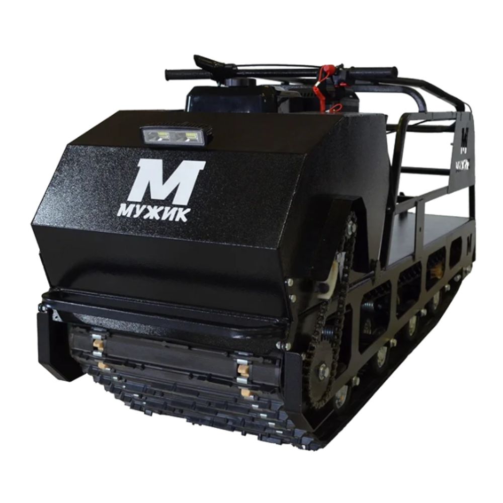 Мотобуксировщик Мужик м500 (лонг) 15 л.с.