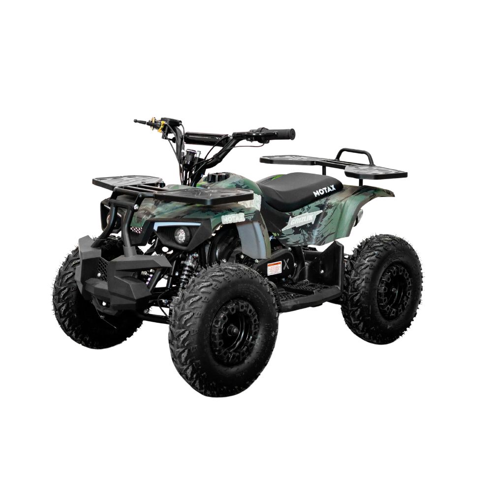 Детский бензиновый квадроцикл MOTAX GRIZLIK MINI ES BW