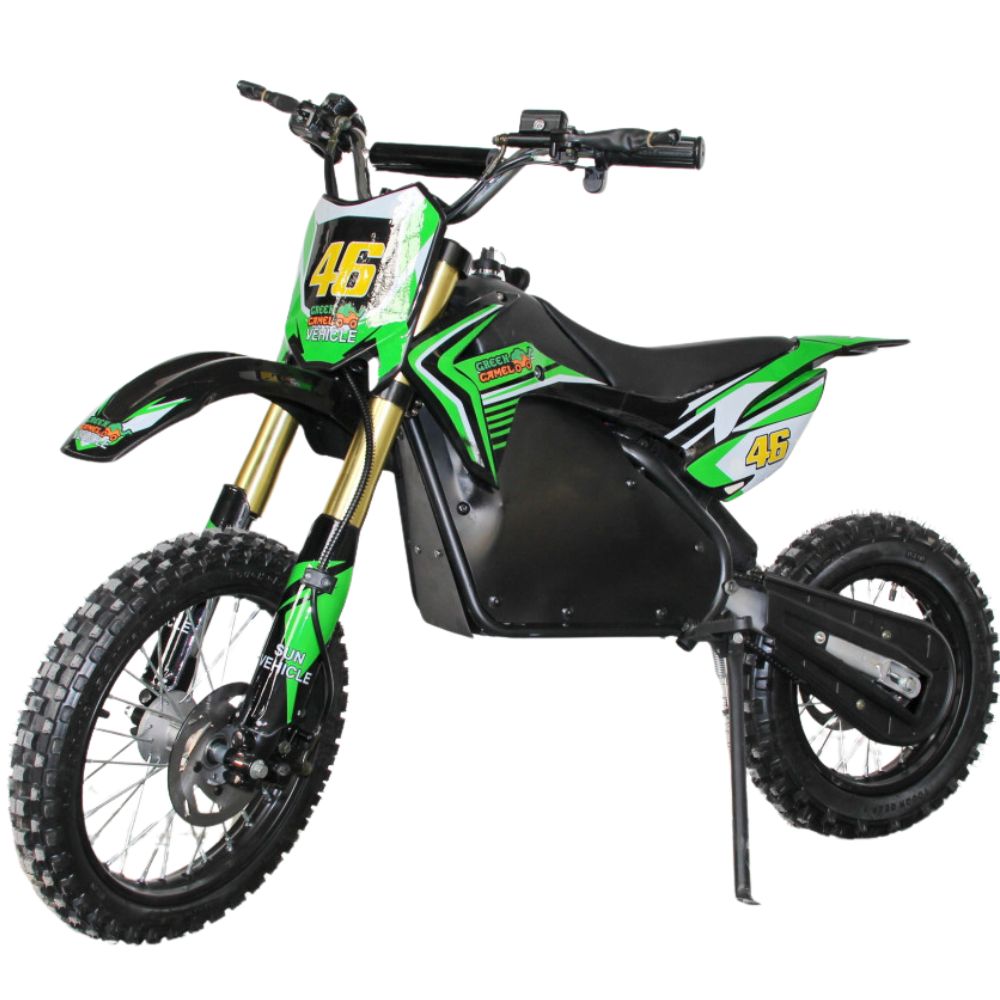 Купить электромотоцикл GreenCamel Питбайк DB500, 48V 1500W 14/12 Электромотоцикл GreenCamel Питбайк DB500, 48V 1500W 14/12